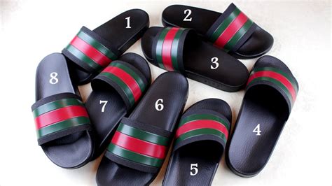 gucci bloom slides fake|Gucci flip flops clearance.